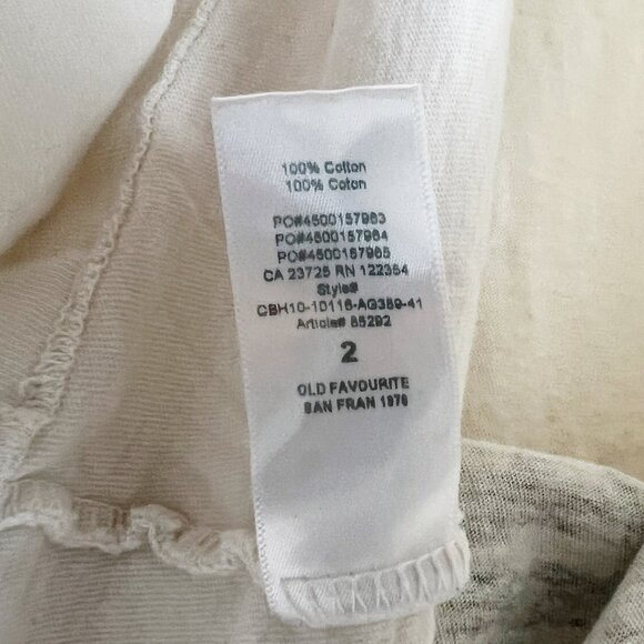 Aritzia White Graphic Tee - Picture 5 of 9